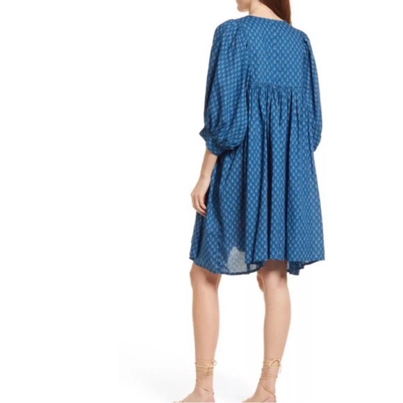 Faherty Lyla prairie boho peasant dress NWT - Picture 2 of 14
